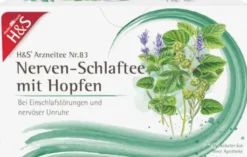 H&S Nerven - und Schlaftee Mit Hopfen 20 Beutel