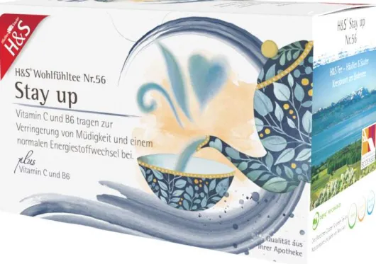H&S Stay Up Mit Vitamin C und B6 20 X 1.5 G Filterbeutel