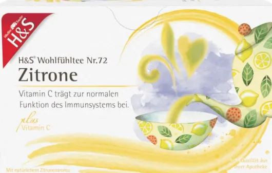 H&S Zitrone Mit Vitamin C Filterbeutel