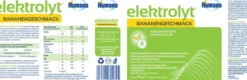Humana Elektrolyt Banane Pulver Faltschachtel