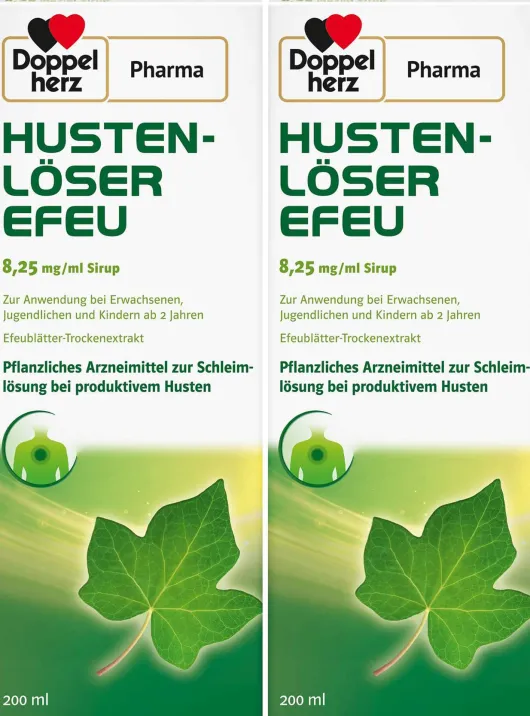 Hustenlöser Efeu 8,25 mg je ml 2 x 200 ml Sirup