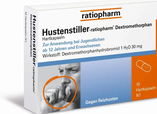 Hustenstiller-ratiopharm Dextromethorphan 10 Kapseln