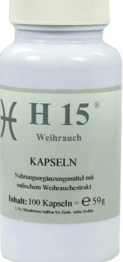 H 15 Weihrauchkapseln 350 mg 100 Kapseln