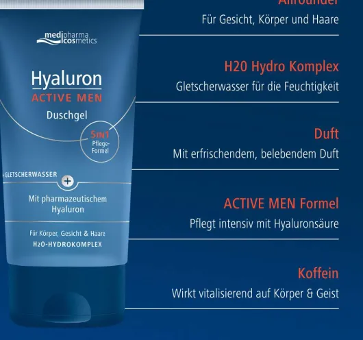 Hyaluron Active Men Duschgel 150 ml