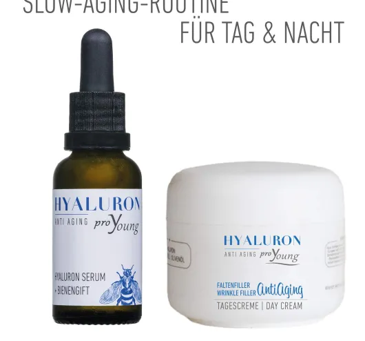 Hyaluron Anti-Aging Serum proYoung mit Bienengift 30 ml