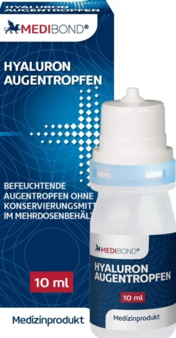 Hyaluron Augentropfen Medibond 10 ml