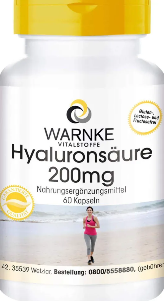 Hyaluronsäure 200 mg 60 Kapseln