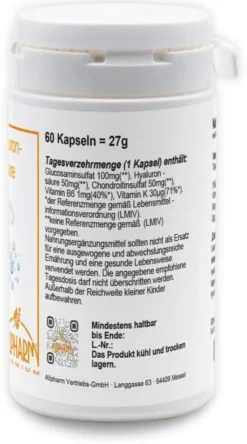 Hyaluronsäure 50 mg 60 Kapseln