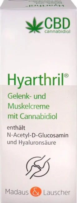 Hyarthril Gelenk- und Muskelcreme Mit Cannabidiol 50ml