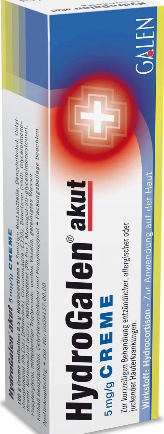 Hydrogalen Akut 5 mg Pro G 15 G Creme