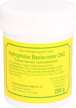 Hydrophobe Basiscreme Dac 250 G