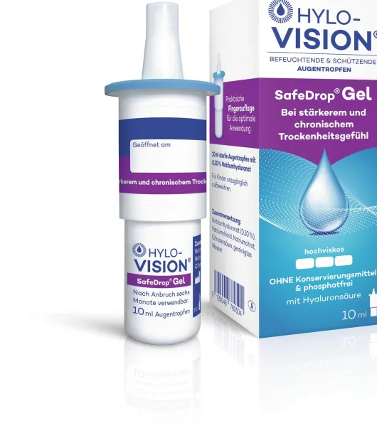 Hylo-Vision Safedrop Gel 10 ml Augentropfen