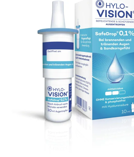 Hylo Vision Safedrop 0,1% 10 ml Augentropfen