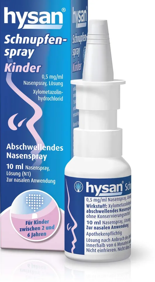 Hysan 10 ml Schnupfenspray Kinder