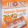 Ibons Ingwer Orange Box Kaubonbons 60 G