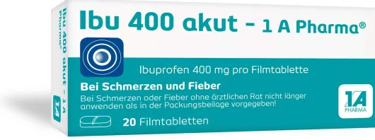 Ibu 400 akut 1A Pharma 20 Filmtabletten