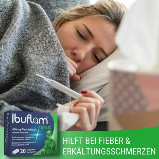 Ibuflam akut 400 mg 50 Filmtabletten