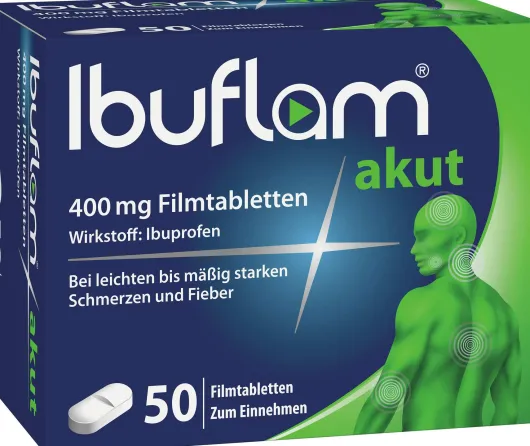 Ibuflam akut 400 mg 50 Filmtabletten