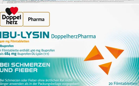Ibu Lysin Doppelherz Pharma 400 mg 20 Filmtabletten