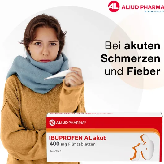 Ibuprofen Al Akut 400 mg 10 Filmtabletten