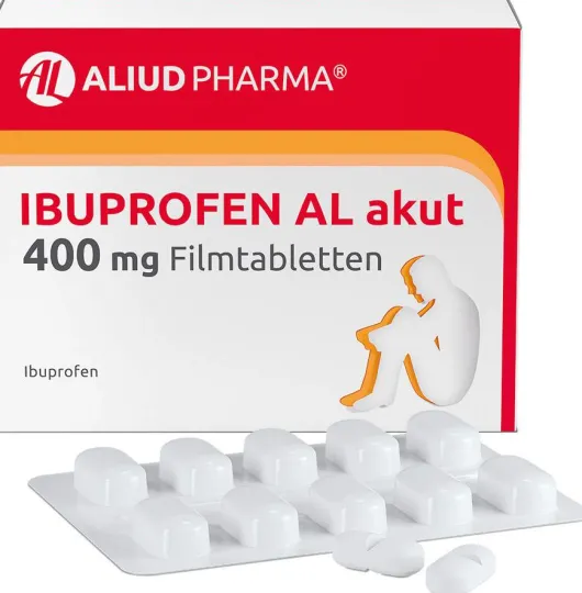 Ibuprofen Al Akut 400 mg 10 Filmtabletten