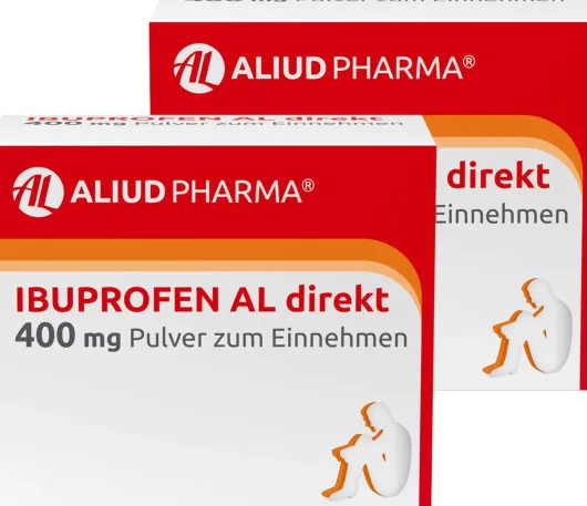 Ibuprofen Al Direkt 400 mg Pulver zum Einnehmen 2 x 20 Beutel