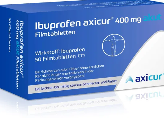 Ibuprofen Axicur 400 mg Akut 50 Filmtabletten