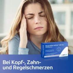 Ibuprofen Axicur 400 mg Akut 50 Filmtabletten