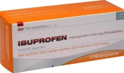 Ibuprofen Hemopharm 400 mg 50 Filmtabletten