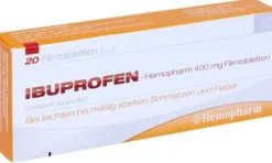 Ibuprofen Hemopharm 400 mg 20 Filmtabletten