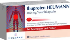 Ibuprofen Heumann 400 mg Weichkapseln 20 Stück