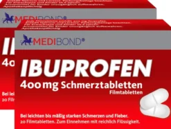 Ibuprofen Medibond 400 mg Schmerztabletten 2 x 20 Stück