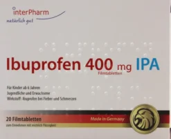 Ibuprofen 400 mg Ipa 20 Filmtabletten