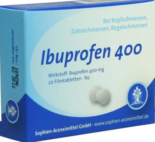 Ibuprofen Sophien 400 20 Filmtabletten