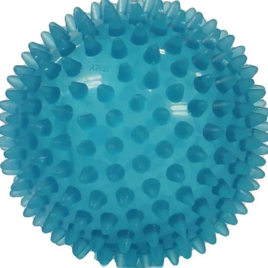 Igelball 10 cm Blau Transparent 1 Stück