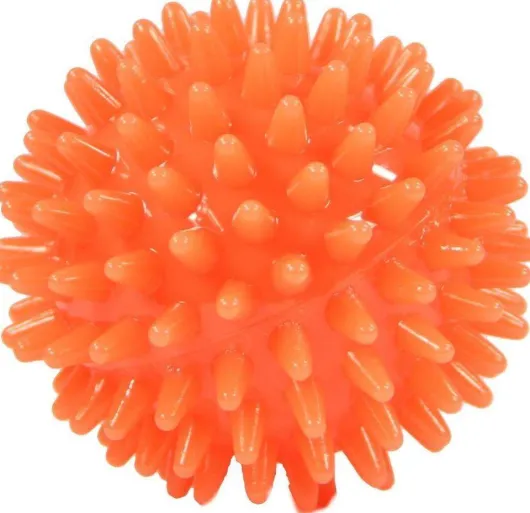 Igelball 6 cm Orange 1 Stück