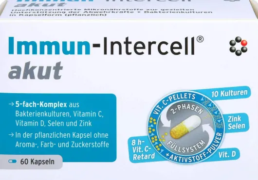 Immun Intercell Akut Hartkapsel Mit Veränderter...