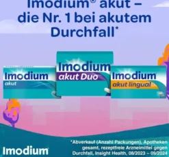 Imodium akut Duo 2 mg 125 mg 6 Tabletten