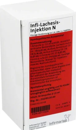 Infi Lachesis Injektion N 50 X 1 ml Ampullen