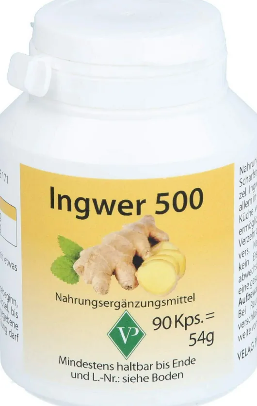 Ingwer 500 Kapseln