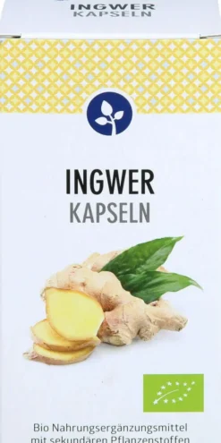 Ingwer 400 mg Bio Kapseln Vegan 120 Stück