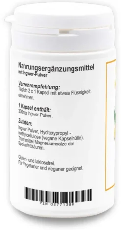Ingwer 300 mg 60 Kapseln