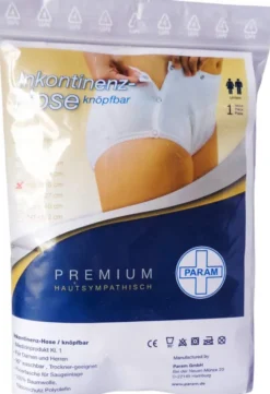 Inkontinenzhose Aktiv Knöpfbar 109-11cm