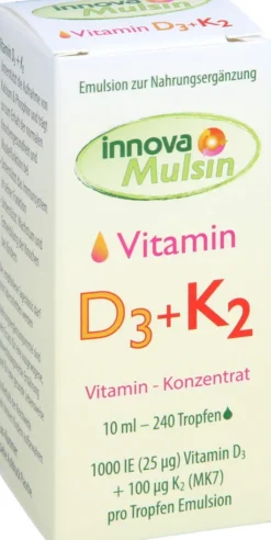 Innova Mulsin Vitamin D3 + K2 10 ml Emulsion
