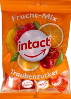 Intact Traubenzucker Frucht Mix Beutel 100 G