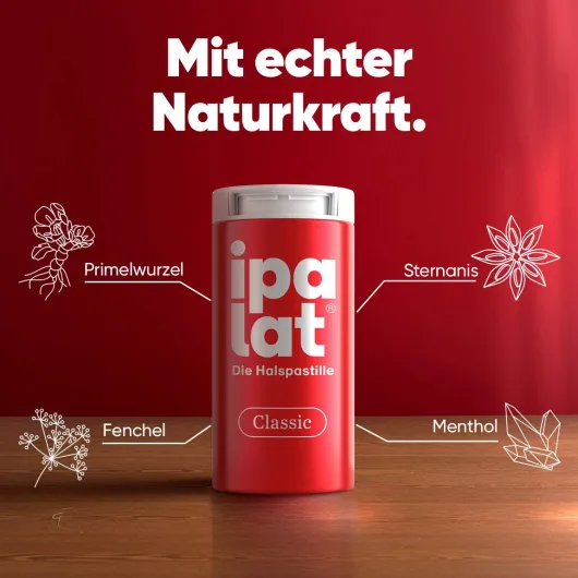 Ipalat Halspastillen Classic 120 Pastillen