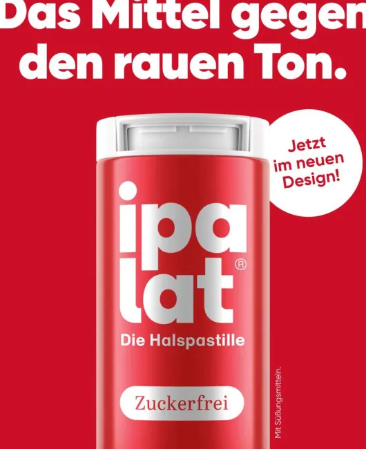 Ipalat Halspastillen Zuckerfrei 400 Pastillen