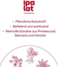 Ipalat Halspastillen Zuckerfrei 400 Pastillen