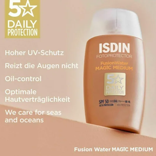 Isdin Fotoprotector Fusion Water Color Medium Spf 50 50 ml