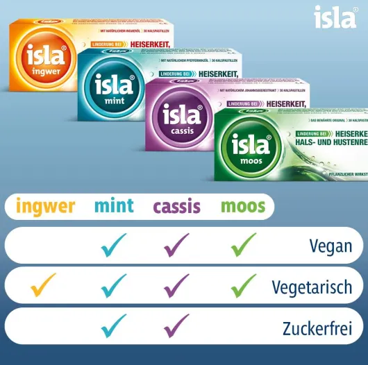 isla ingwer 30 Pastillen
